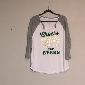 St. Patty’s day top